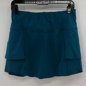 Athleta Women's Momentum Skort - Teal Blue - Small Tall